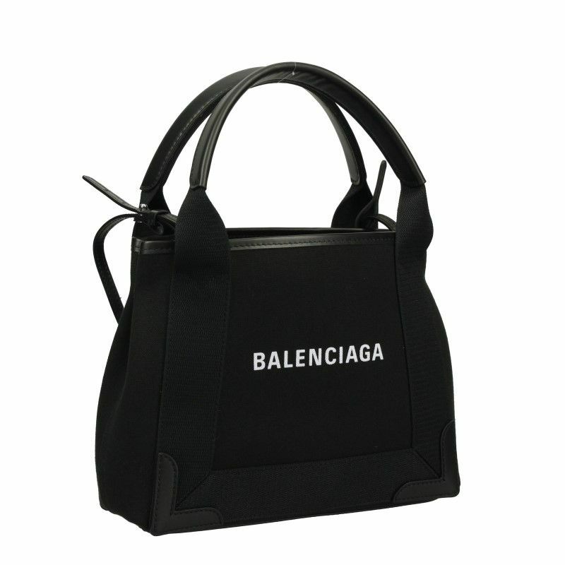 BALENCIAGA バレンシアガ トートバッグ レディース NAVY CABAS XS ...