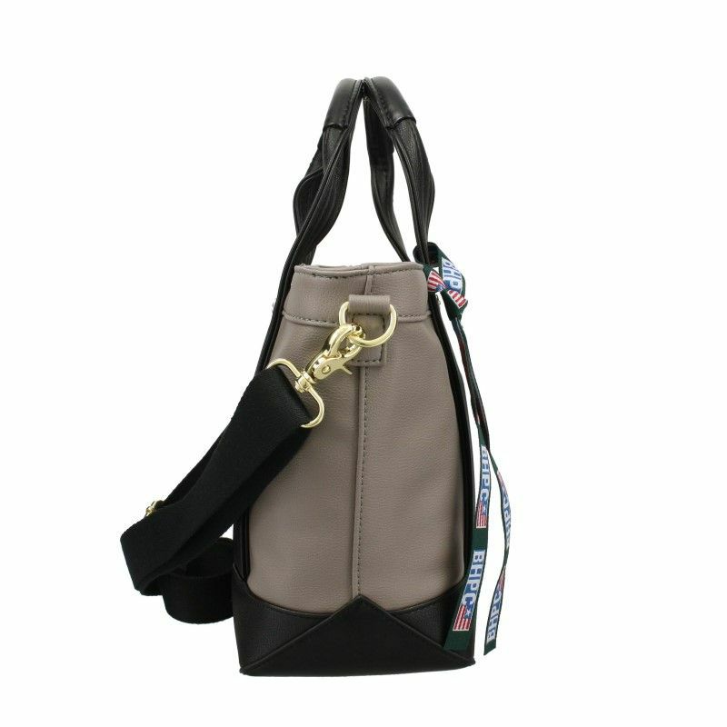 BEVERLY HILLS POLO CLUB トートバッグ BH2006N GR/BK/BK BEVERLY HILLS POLO CLUB ビバリーヒルズ ポロクラブ トート