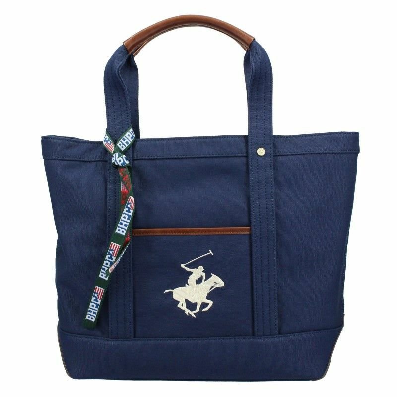 ビバリーヒルズ ポロクラブ BEVERLY HILLS POLO CLUB トートバッグ レディース ネイビー BH1008N NV/NV/WH