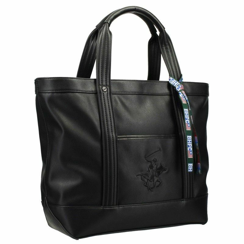 ビバリーヒルズ ポロクラブ BEVERLY HILLS POLO CLUB トートバッグ レディース ブラック BH2008N BK/BK/BK