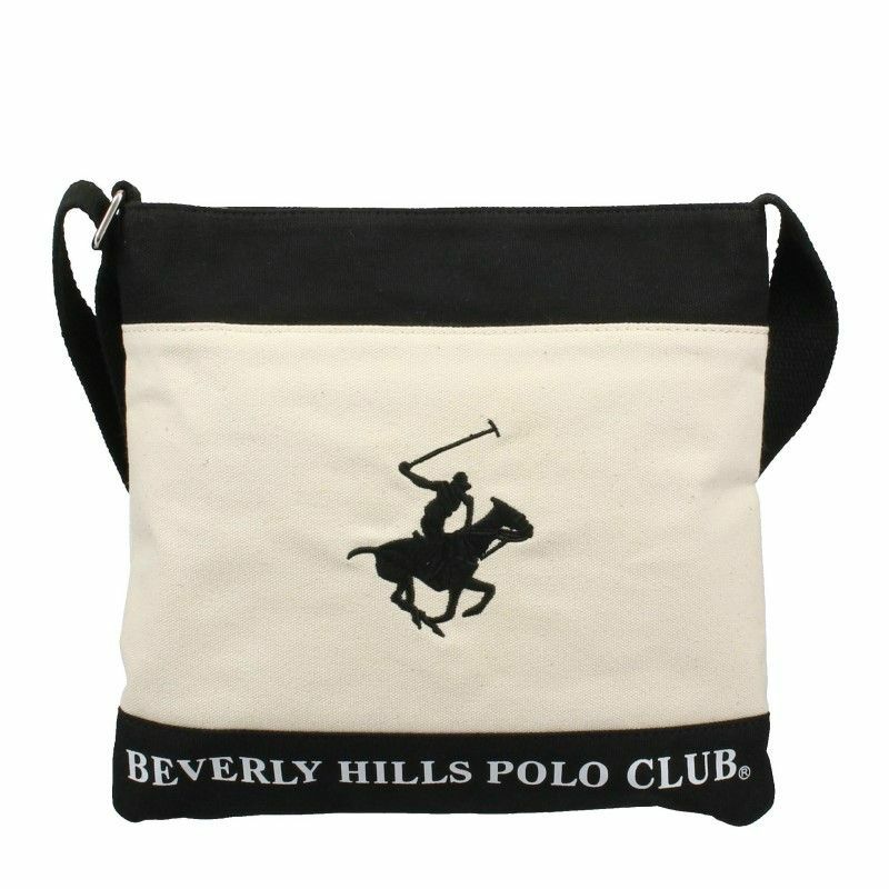 ビバリーヒルズ ポロクラブ BEVERLY HILLS POLO CLUB ショルダーバッグ レディース アイボリー BHC002 IV/BK/BK