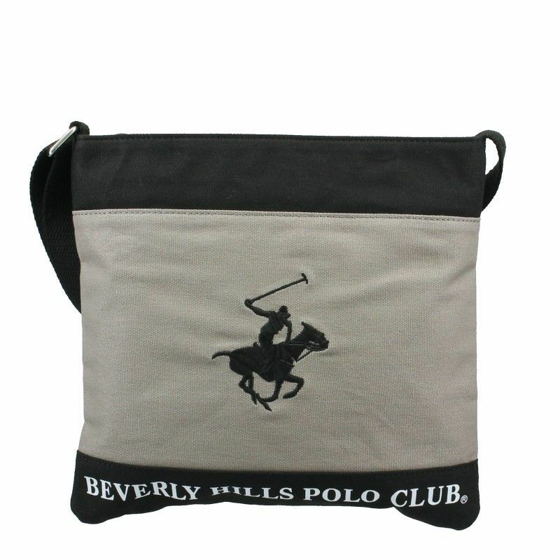 ビバリーヒルズ ポロクラブ BEVERLY HILLS POLO CLUB ショルダーバッグ レディース グレー BHC002 GR/BK/BK