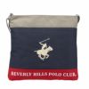 ビバリーヒルズ ポロクラブ BEVERLY HILLS POLO CLUB ショルダーバッグ レディース ネイビー BHC002 NA/GR/WH