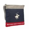 ビバリーヒルズ ポロクラブ BEVERLY HILLS POLO CLUB ショルダーバッグ レディース ネイビー BHC002 NA/GR/WH