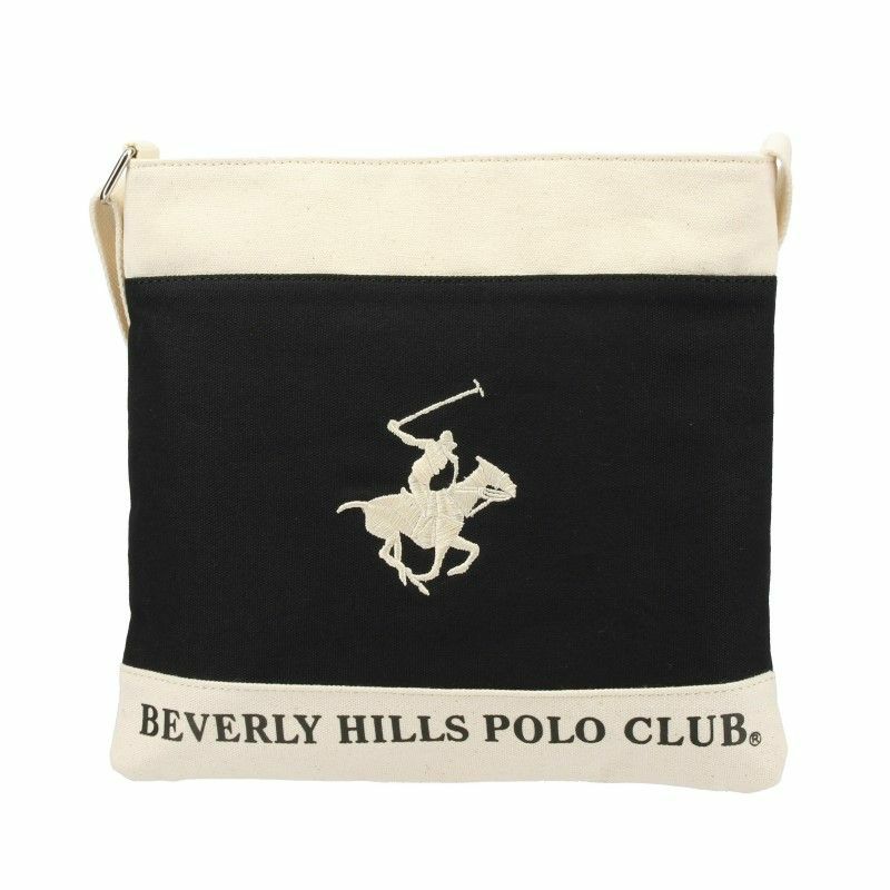 ビバリーヒルズ ポロクラブ BEVERLY HILLS POLO CLUB ショルダーバッグ レディース ブラック BHC002 BK/IV/WH