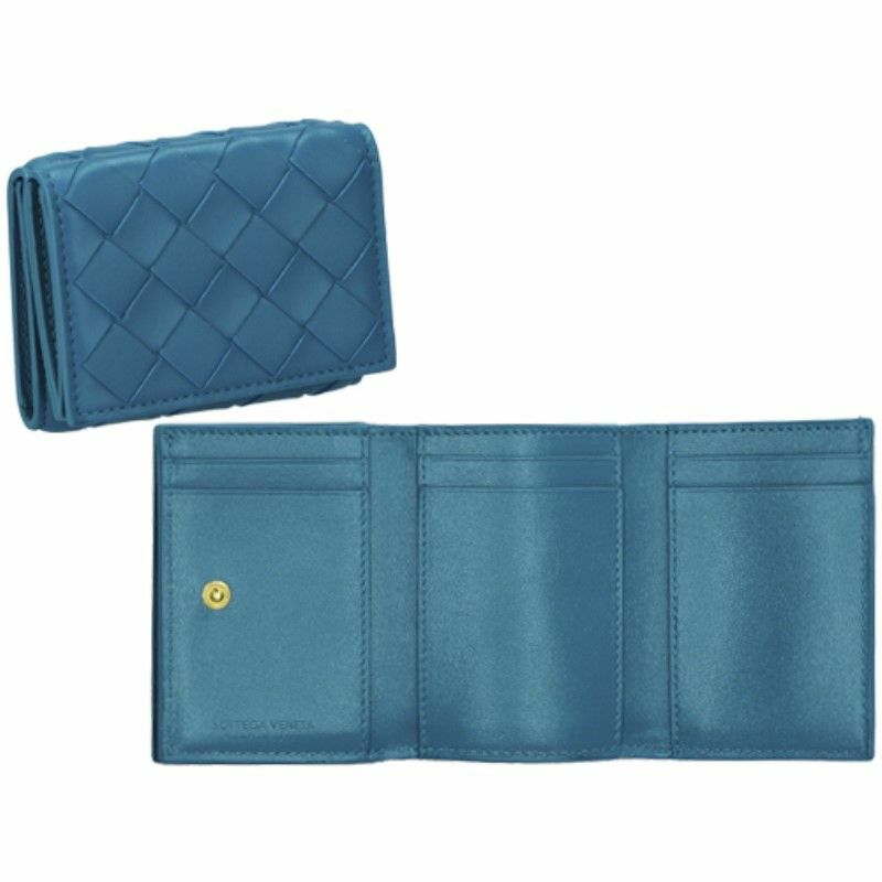 BOTTEGA VENETA ボッテガヴェネタ 三つ折り財布 イントレチャート  