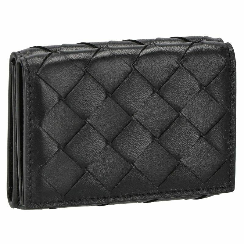 ボッテガヴェネタ 二つ折り財布 ネイビー イントレチャート レザーBOTTEGA BOTTEGA VENETA ボッテガ 財布 メンズ 二つ折り 正規品 ボッテガ