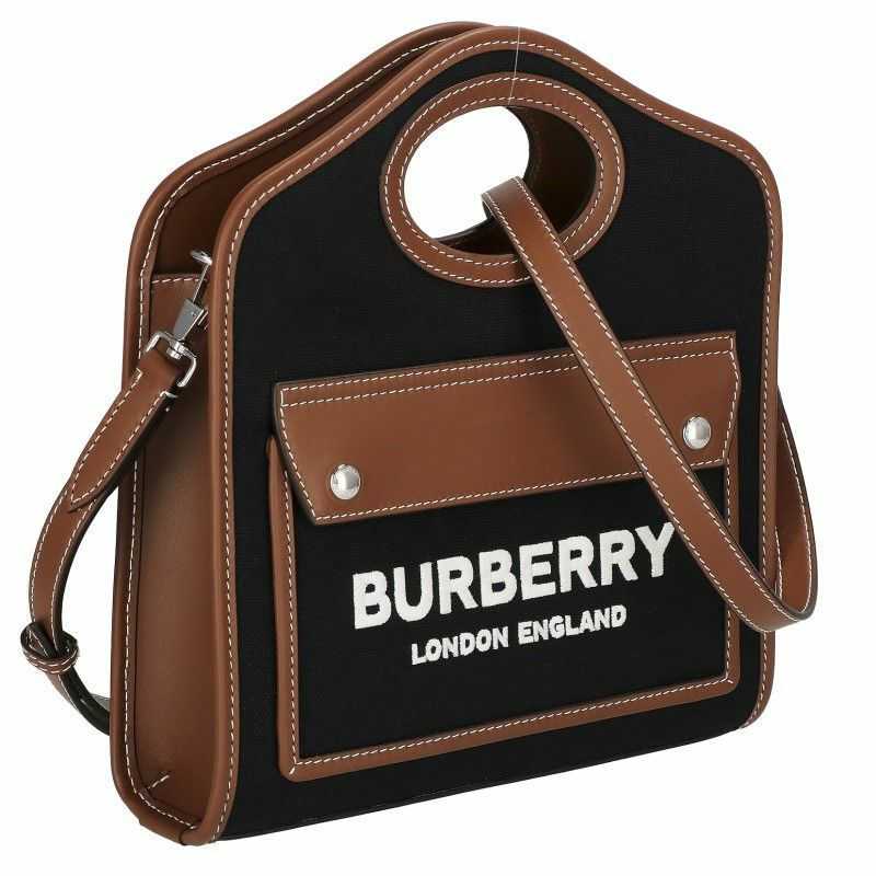 BURBERRY バーバリー ハンドバッグ レディース ブラック 8055746 BLACK