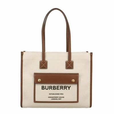 BURBERRY バーバリー ショルダーバッグ レディース フレヤ トート ミニ ブラウン 8044143 | GINZA LoveLove（ラブラブ）