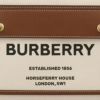 バーバリー BURBERRY トートバッグ レディース ツートン フレヤ ブラウン 8044138 NATURAL TAN