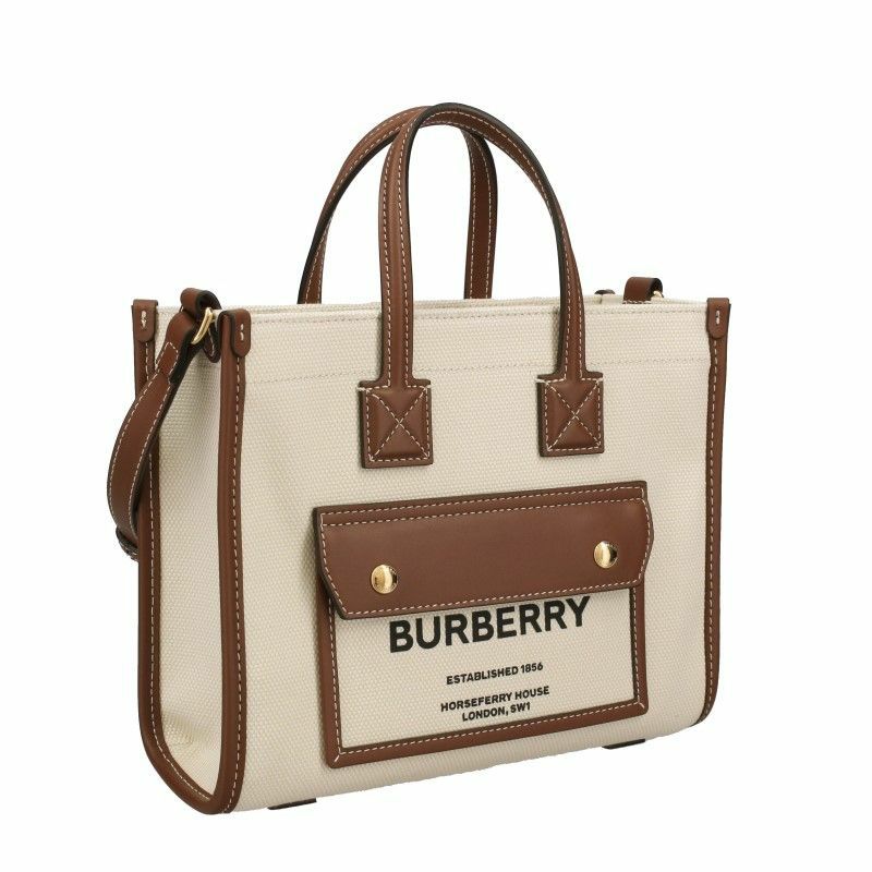 BURBERRY バーバリー ショルダーバッグ レディース フレヤ トート ミニ