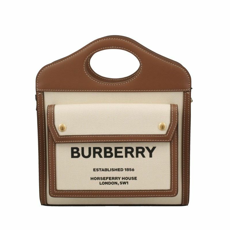 本物 バーバリー ミニショルダーバッグ Burberrys ボリード型 レザー  