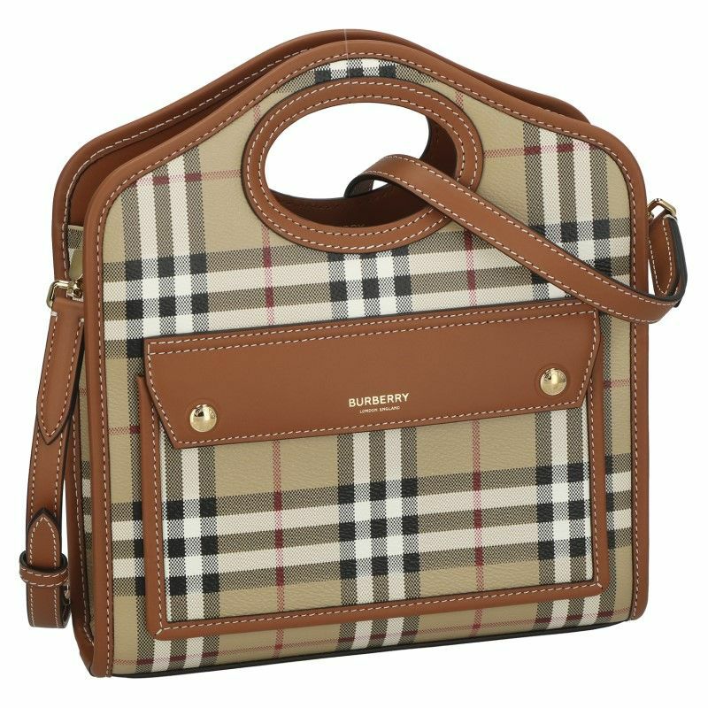 バーバリー BURBERRY ショルダーバッグ レディース ブラウン 8066166 ブライヤーブラウンマルチ