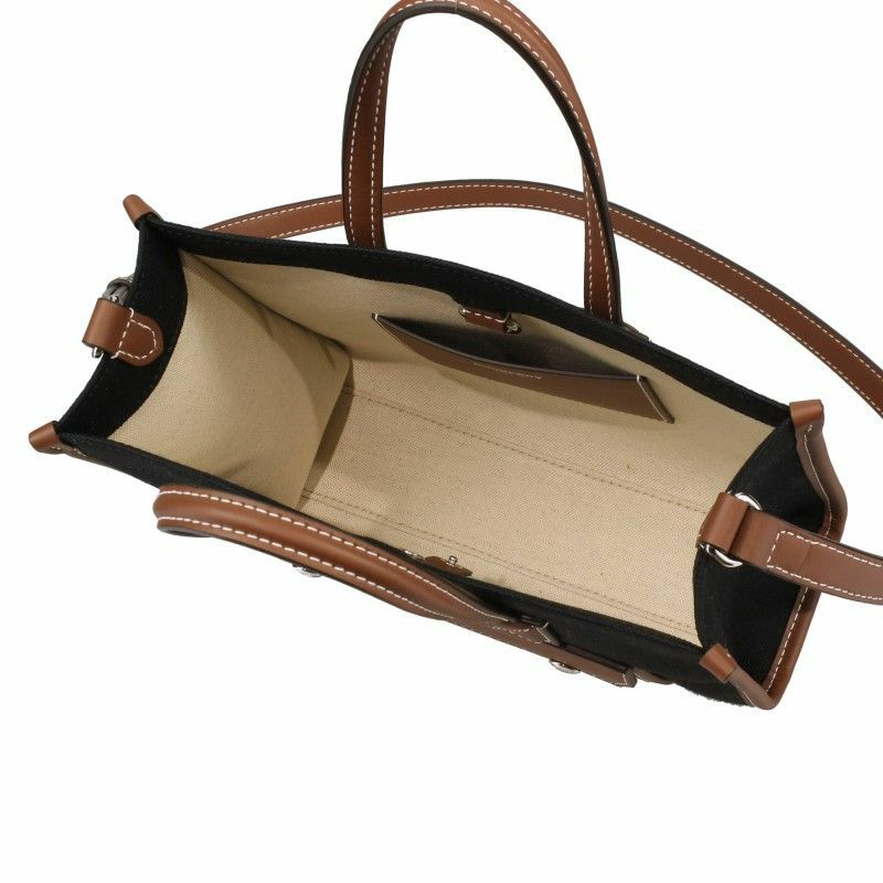 バーバリー BURBERRY ショルダーバッグ レディース ミニ フレヤ ブラック 8055749 BLACK TAN