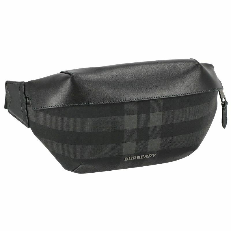 BURBERRY バーバリー ボディバッグ ベルトバッグ メンズ  ブラック 8052874 A1208 【newit0】