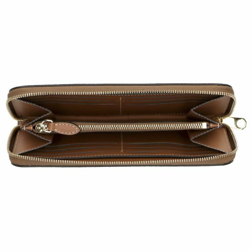 BURBERRY バーバリー 長財布 レディース チェック ベージュ 8070598 VINT CHCK BRIB BROWN