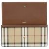 バーバリー BURBERRY 長財布 レディース ヴィンテージチェック ブラウン 8057973 A.BEIGE/TAN