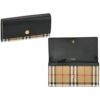 バーバリー BURBERRY 長財布 レディース ブラック 8057972 A.BEIGE/BLACK