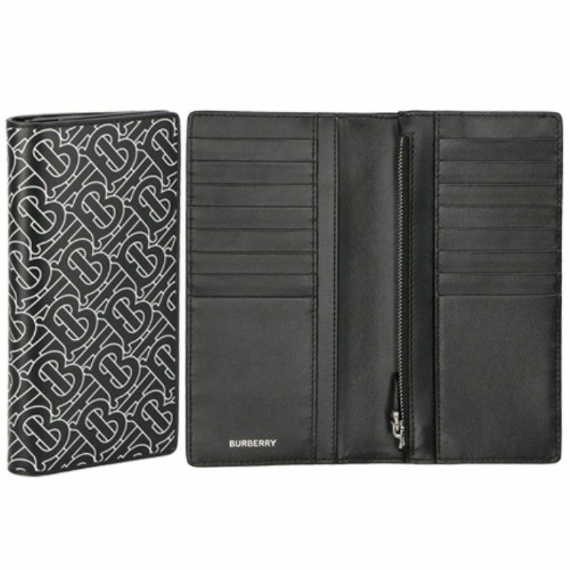 バーバリー BURBERRY 長財布 メンズ TBモノグラム ブラック 8049209 A6590 BLACK