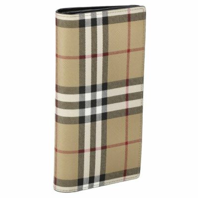 バーバリー BURBERRY 二つ折り財布 メンズ ヴィンテージチェック