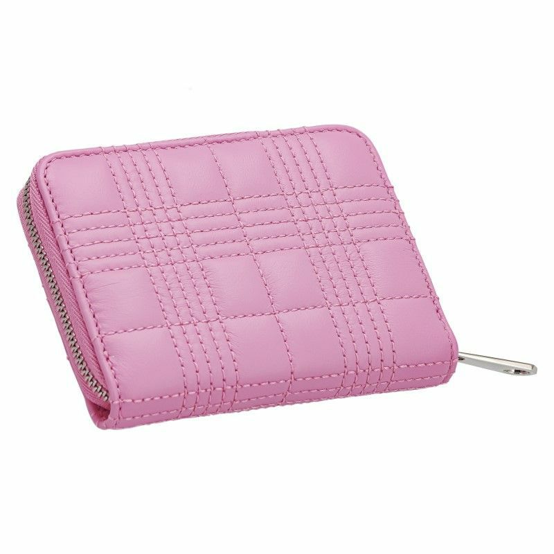 Buy Burberry Quilted Lola Zip Wallet 'Primrose Pink' - 8049290