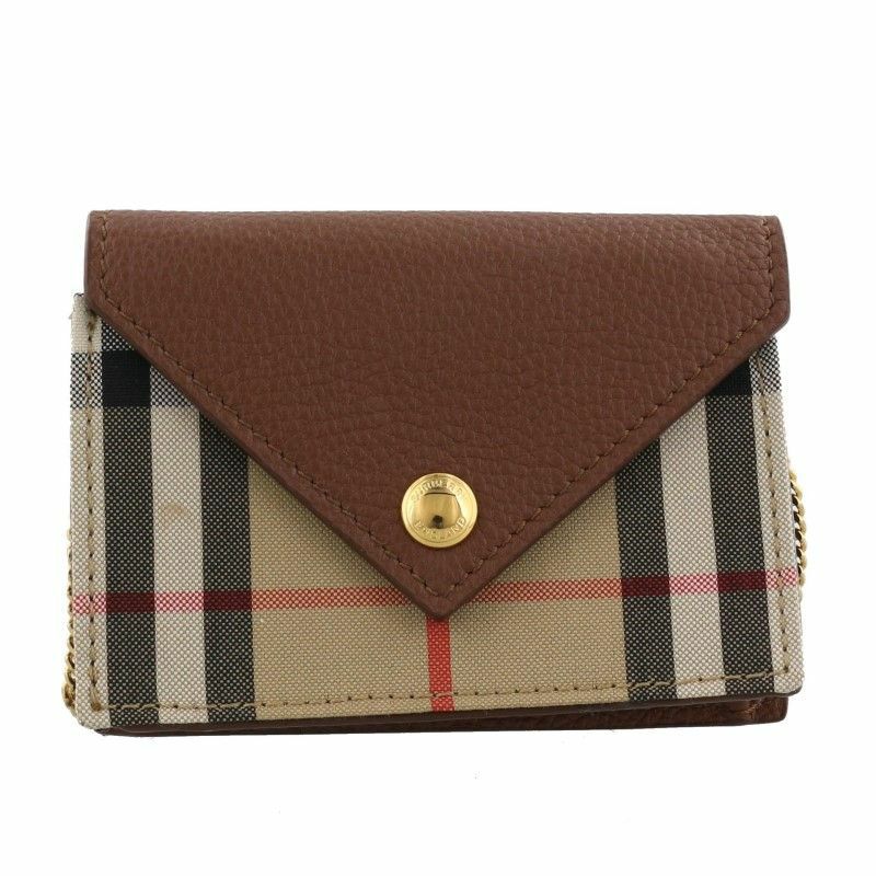 バーバリー BURBERRY カードケース レディース ブラウン 8025163 TAN