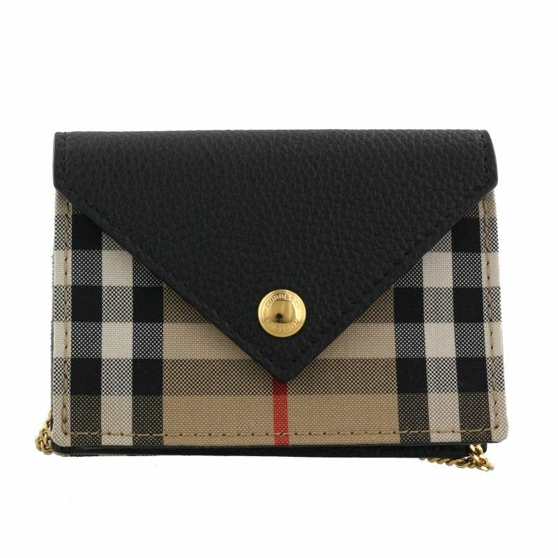 バーバリー BURBERRY カードケース レディース ブラック 8022342 BLACK