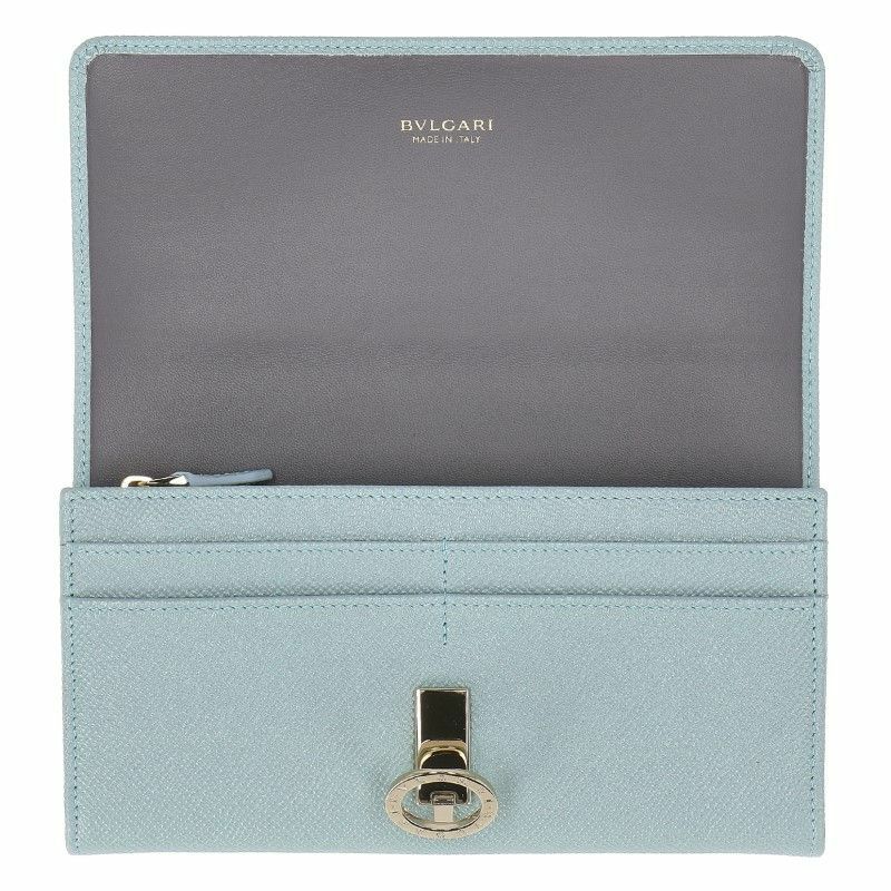BVLGARI ブルガリ 長財布 レディース BB ブルガリ ブルー 287271 GLATU