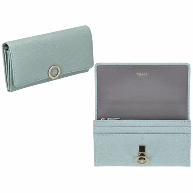 BVLGARI ブルガリ 長財布 レディース BB ブルガリ ブルー 287271 GLATU