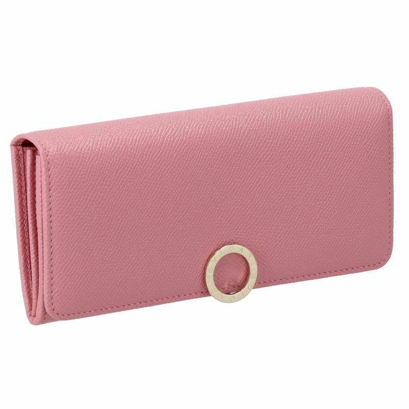 △△ 飛ぼ BVLGARI ブルガリ 長財布 MD.N16.281442 レッド やや傷や  