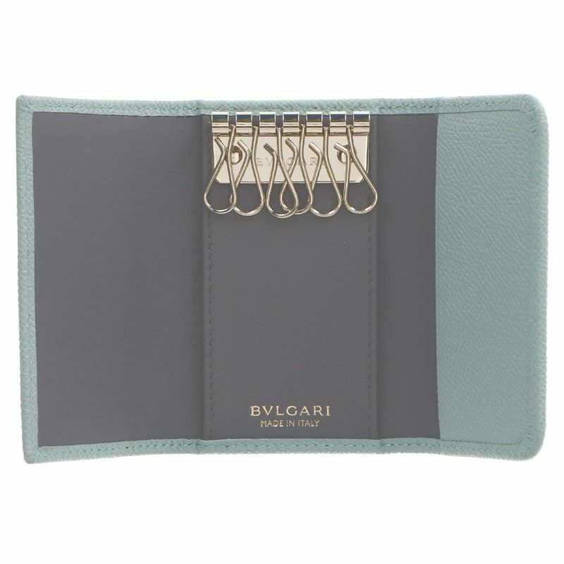 BVLGARI ブルガリ キーケース レディース BB ブルガリ ブルー 287262 GLATU