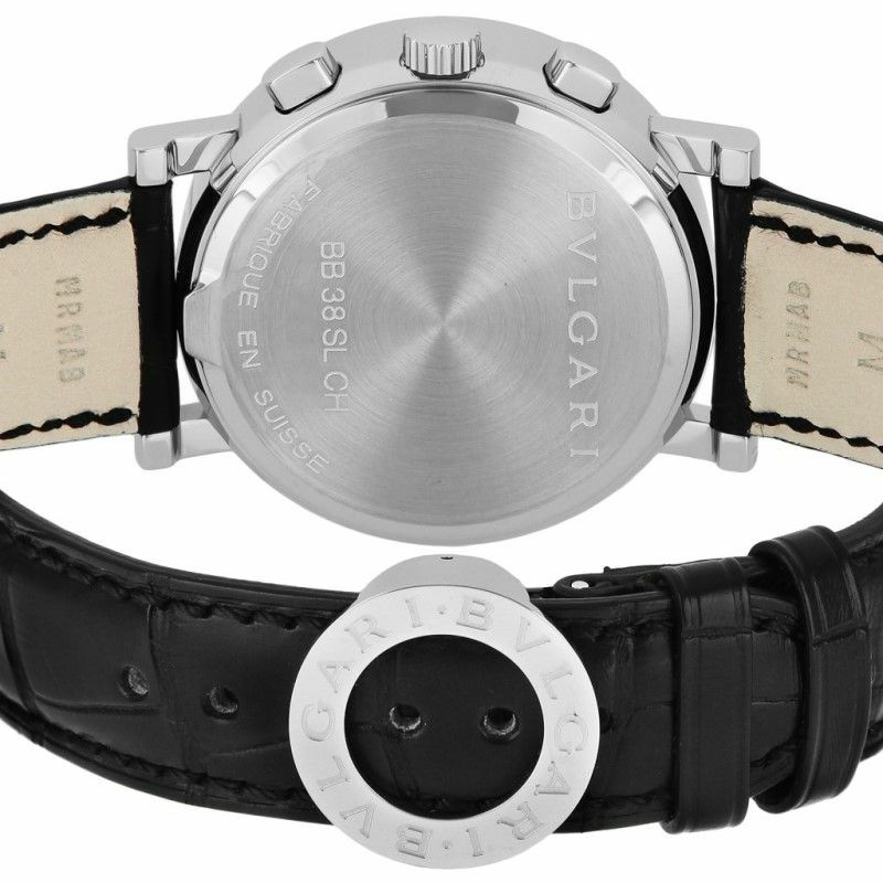 ブルガリ BVLGARI 腕時計 メンズ ブルガリブルガリ ブラック BB38BSLDCH/N