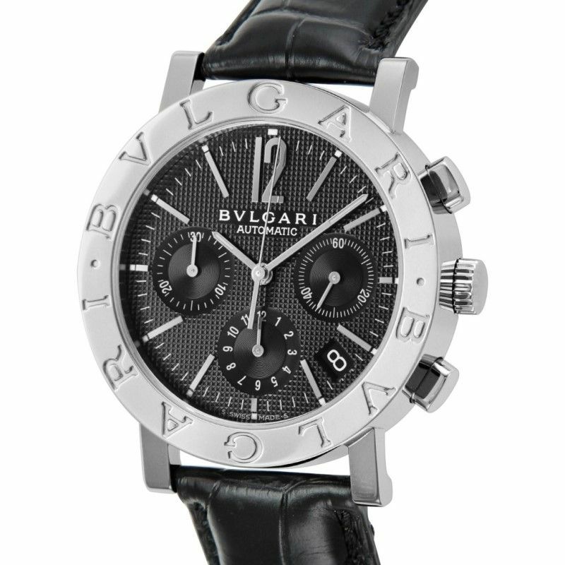 ブルガリ BVLGARI 腕時計 メンズ ブルガリブルガリ ブラック BB38BSLDCH/N