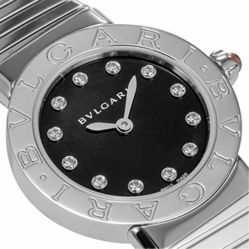 ブルガリ BVLGARI 腕時計 レディース トゥボガス ブラック BBL262TBSS/12.M