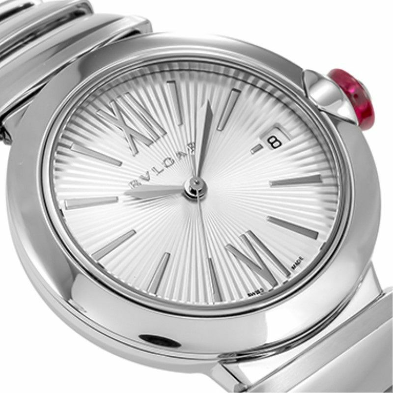 ブルガリ BVLGARI 腕時計 レディース ルチェア シルバー LU36C6SSD