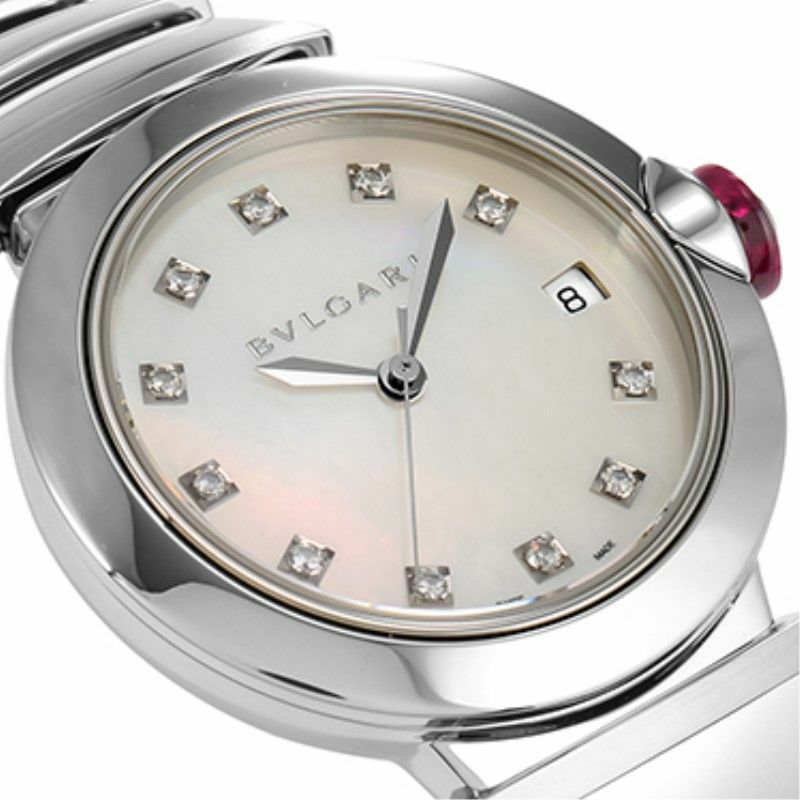 ブルガリ BVLGARI 腕時計 レディース ルチェア シルバー LU36WSSD/11