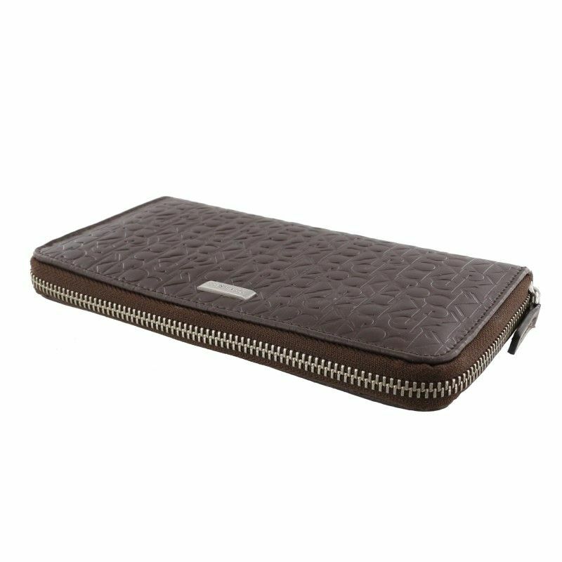 カルバンクライン Calvin Klein 長財布 メンズ ブラウン 74287 BROWN