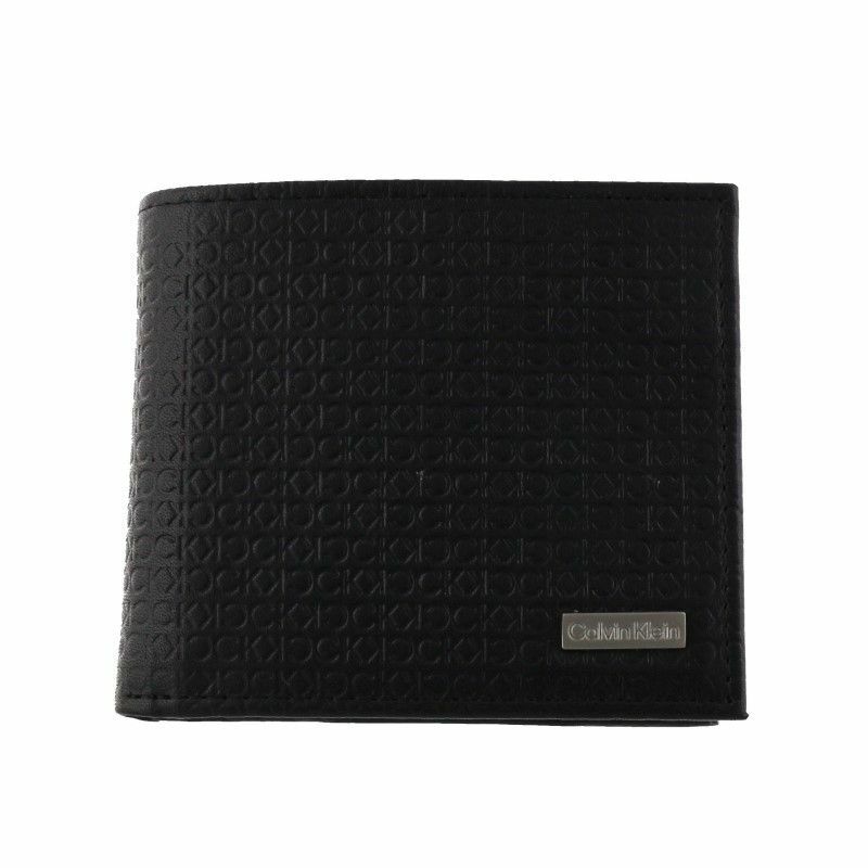 カルバンクライン Calvin Klein 二つ折り財布 メンズ ブラック 31CK130007 BLACK