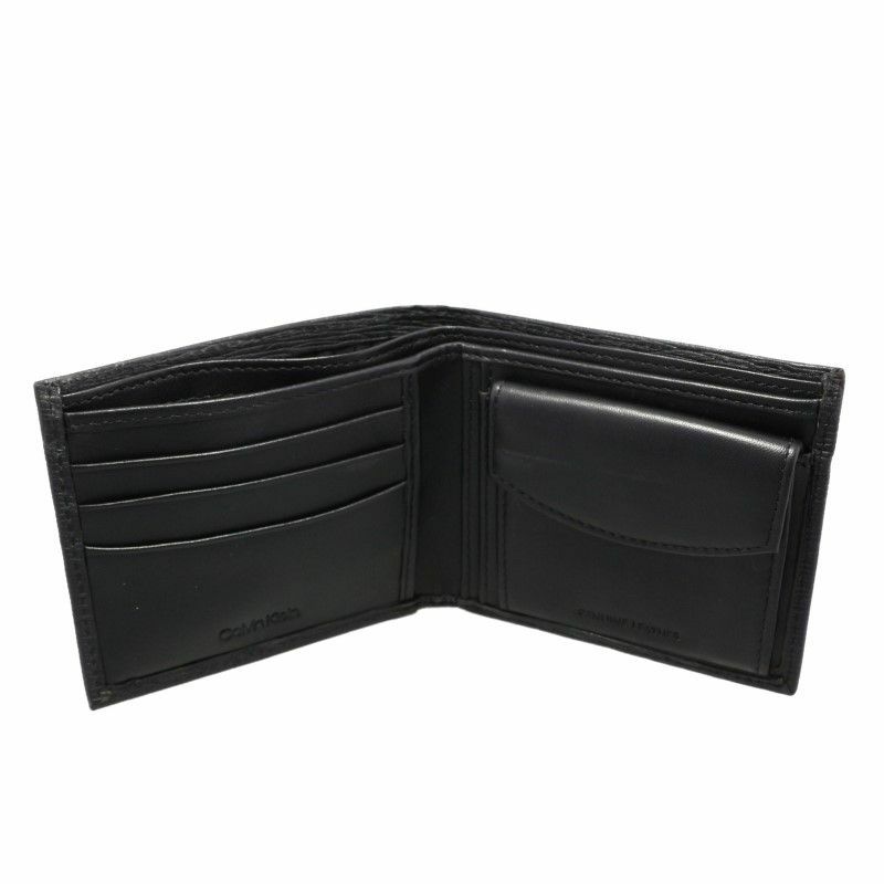 カルバンクライン Calvin Klein 二つ折り財布 メンズ ブラック 31CK330014 BLACK