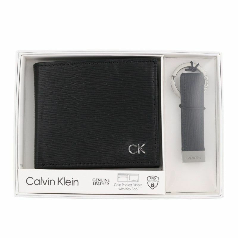 カルバンクライン Calvin Klein 二つ折り財布 メンズ ブラック 31CK330016 BLACK