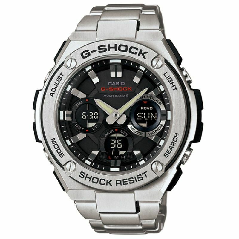 カシオ CASIO 腕時計 メンズ G-SHOCK G-STEEL Gショック Gスチール GST-W110D-1AJF