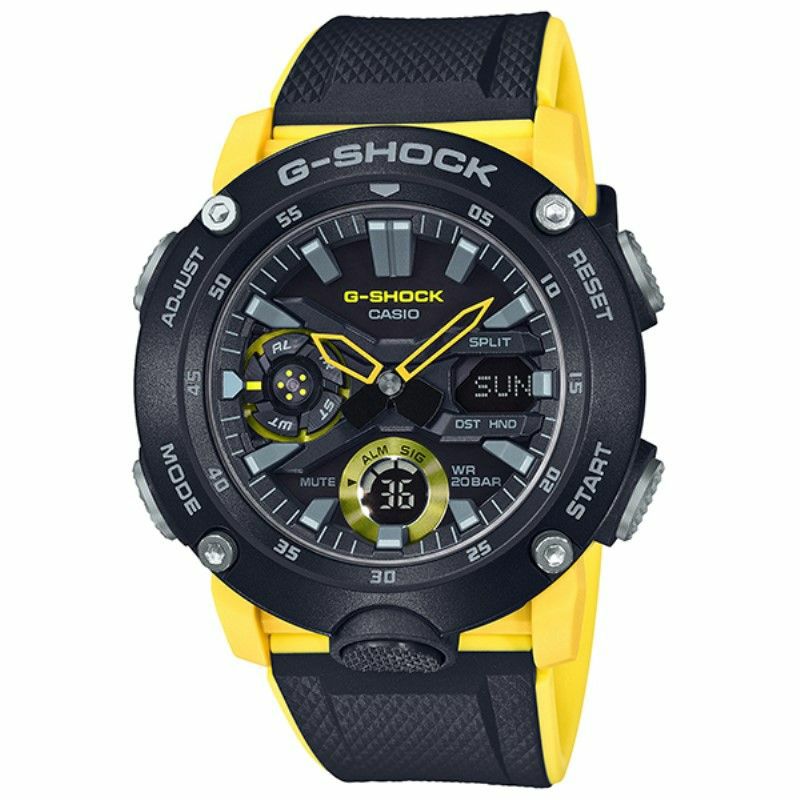 カシオ CASIO 腕時計 メンズ G-SHOCK Gショック GA-2000-1A9JF