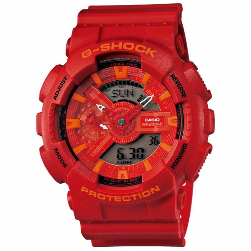 カシオ 腕時計 CASIO メンズ G-SHOCK GA-110AC-4AJF Gショック | GINZA