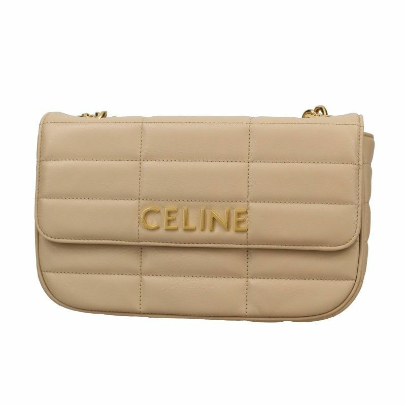 セリーヌ CELINE ショルダーバッグ レディース SHOULDER CHAIN ベージュ 111273EPZ 03ND NUDE