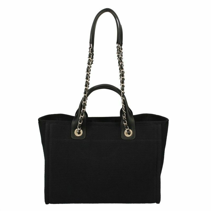 CHANEL トートバッグ レディース ドーヴィル ブラック AS3257 B07300 