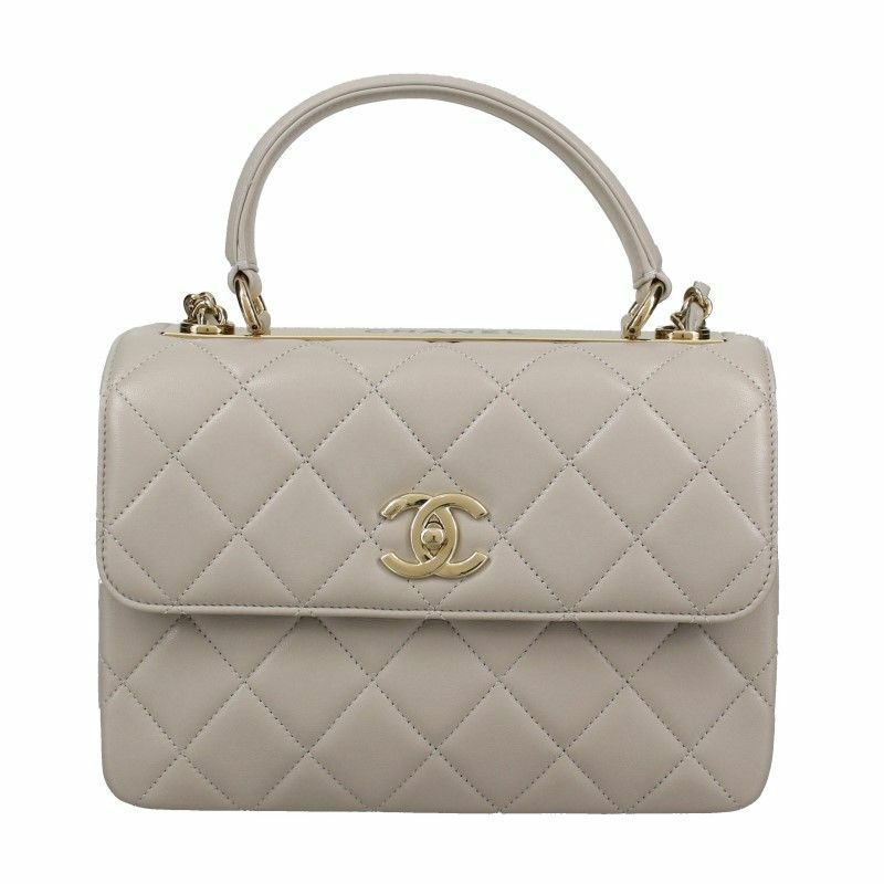 シャネル ハンドバッグ レディース グレー CHANEL A92236 Y60767 NJ530