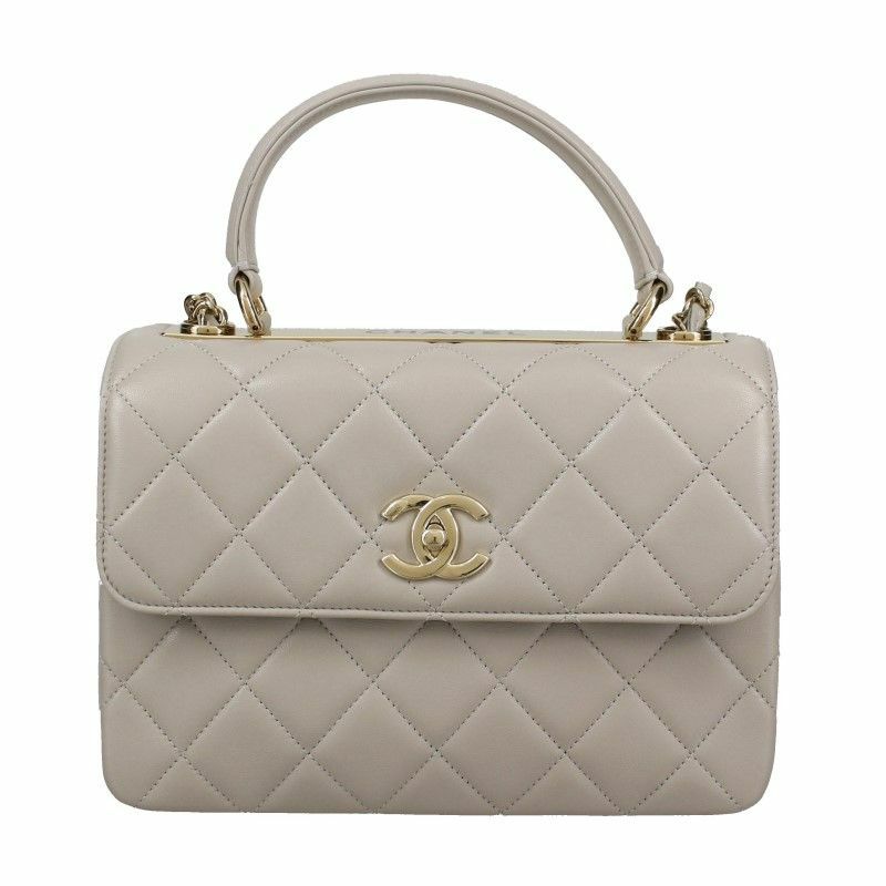 シャネル ハンドバッグ レディース グレー CHANEL A92236 Y60767 NJ530 
