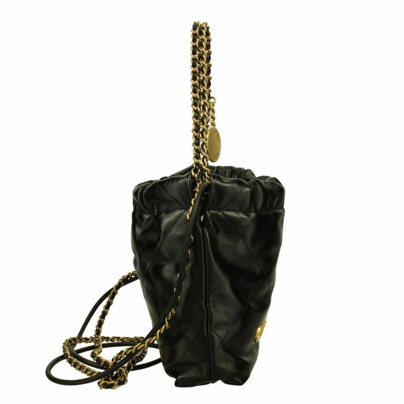 シャネル CHANEL ショルダーバッグ レディース ブラック AS3980