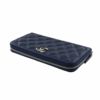 シャネル CHANEL 長財布 ラウンドファスナー レディース ネイビー AP3337 B10738 NN270 NAVY