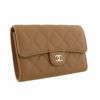 シャネル CHANEL 長財布 レディース ブラウン AP0232 B10583 NN269 LIGHT BROWN